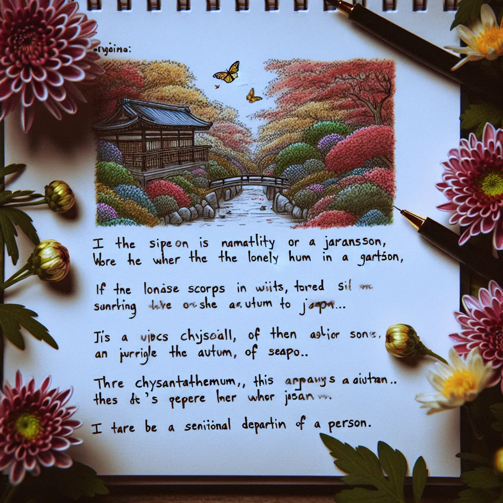 庭の千草（The Last Rase of Summer）