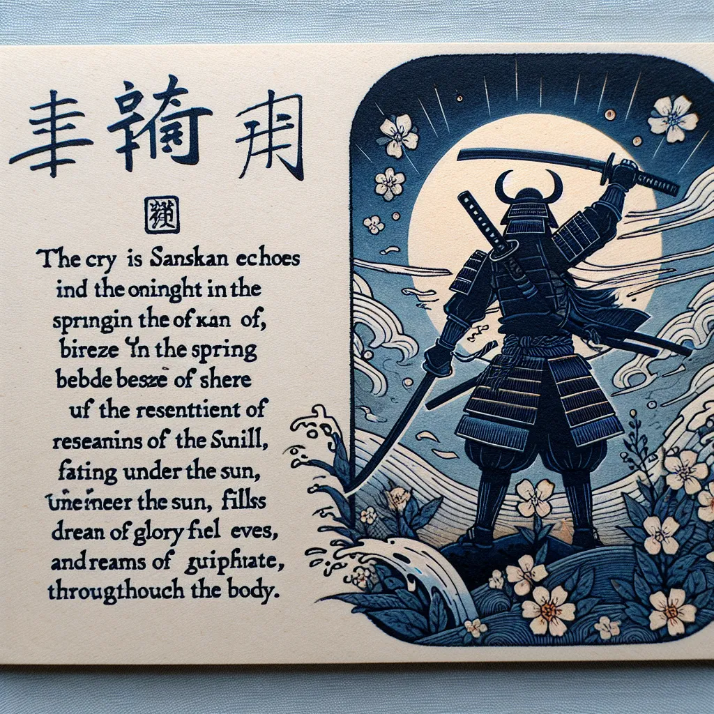 詩吟:芳野懐古(下)