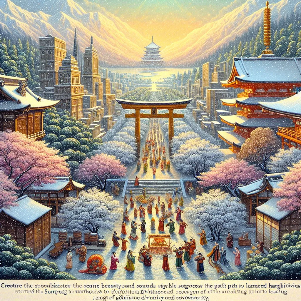高砂（下）　梅花を折って