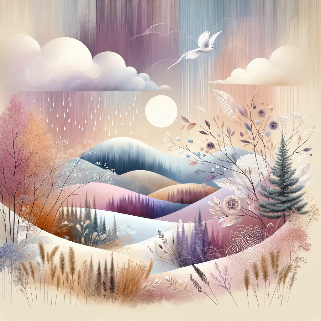 鶴亀（四）　秋は時雨の紅葉の羽袖