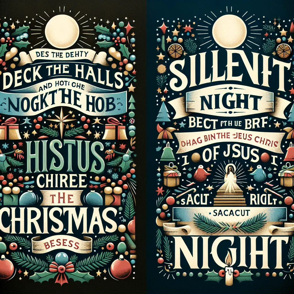 Deck The Halls（お部屋を飾って）　／　Silent Night（きよしこの夜）