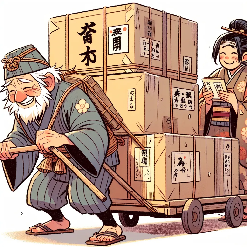 弥次喜多　赤坂松並木の段（四）