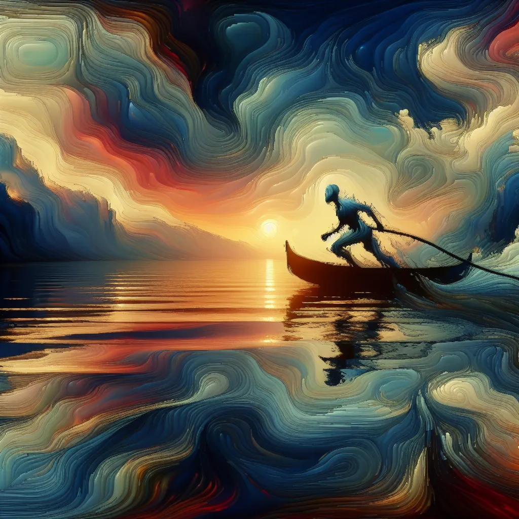湖水渡（一）