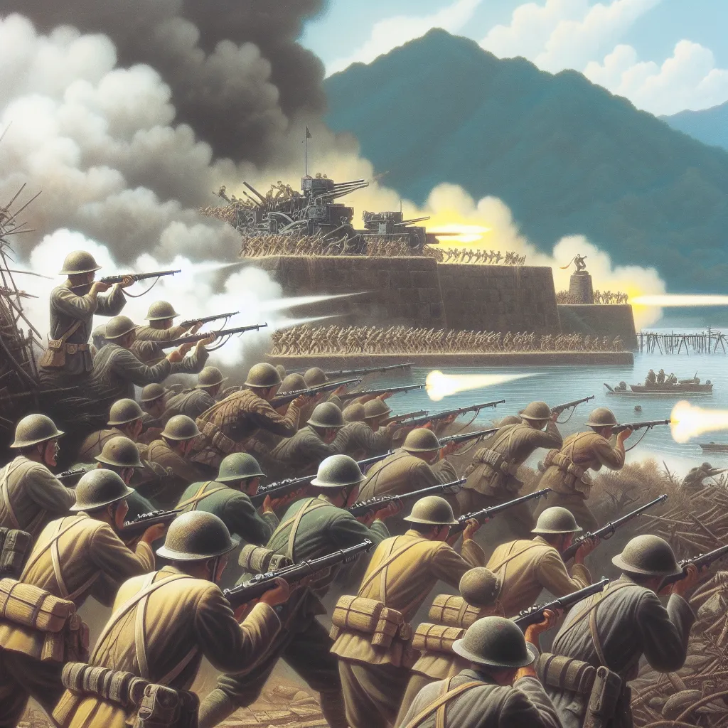 勝利の記録（十）比島作戰―○○兵團指令所附近―