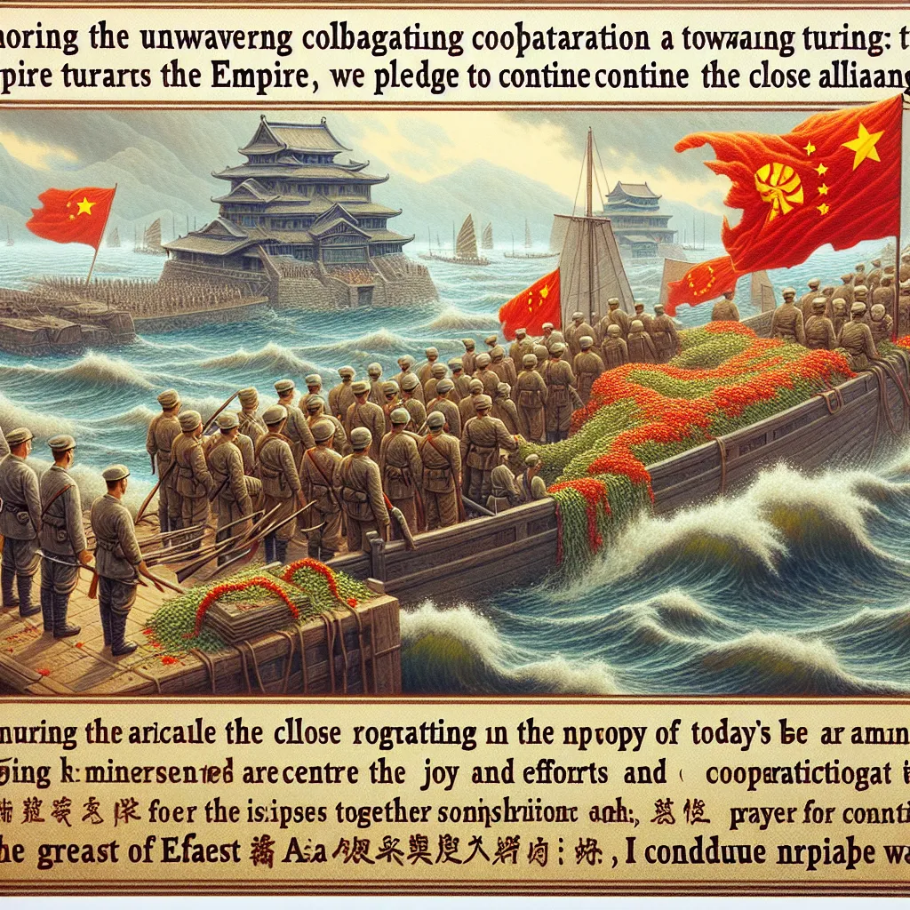 大東亞戰爭一周年記念　國民大會　中央大會　告辭（十）