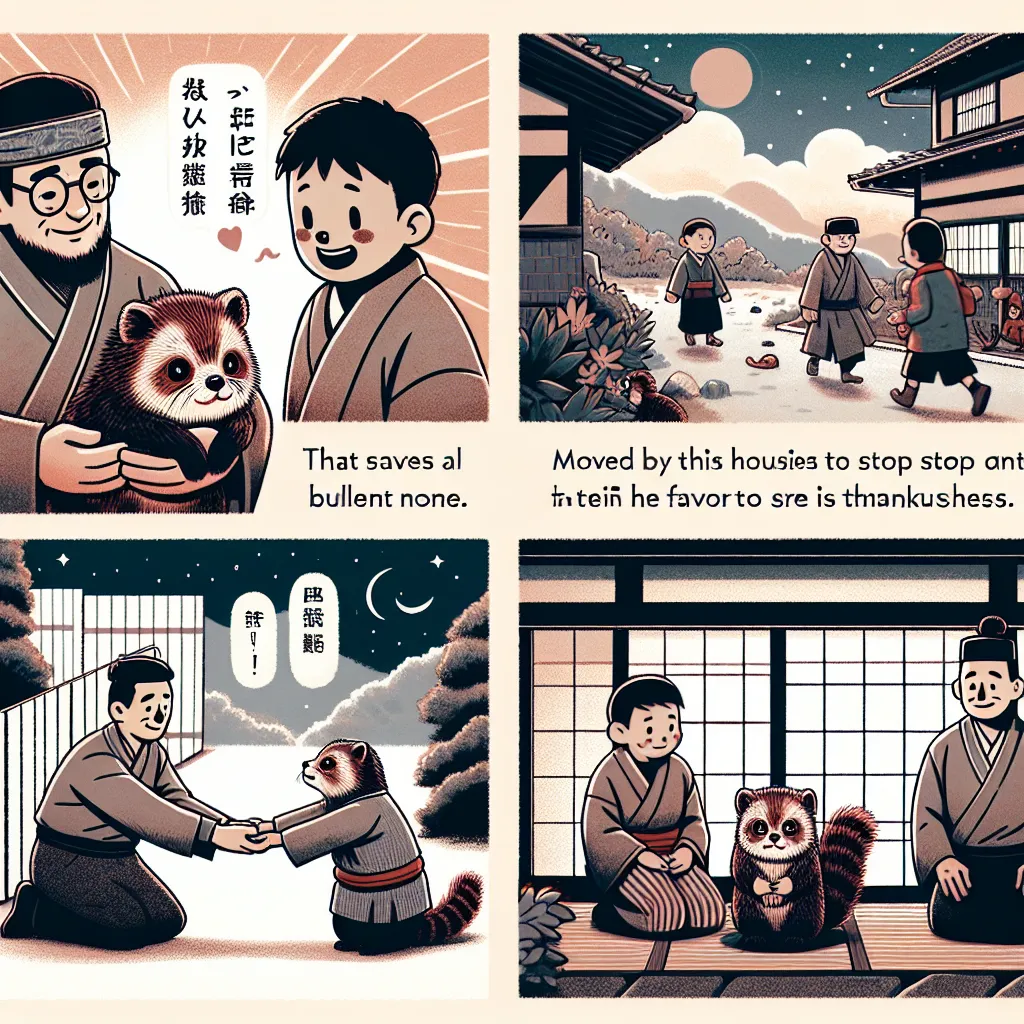 落語：たぬき(上）