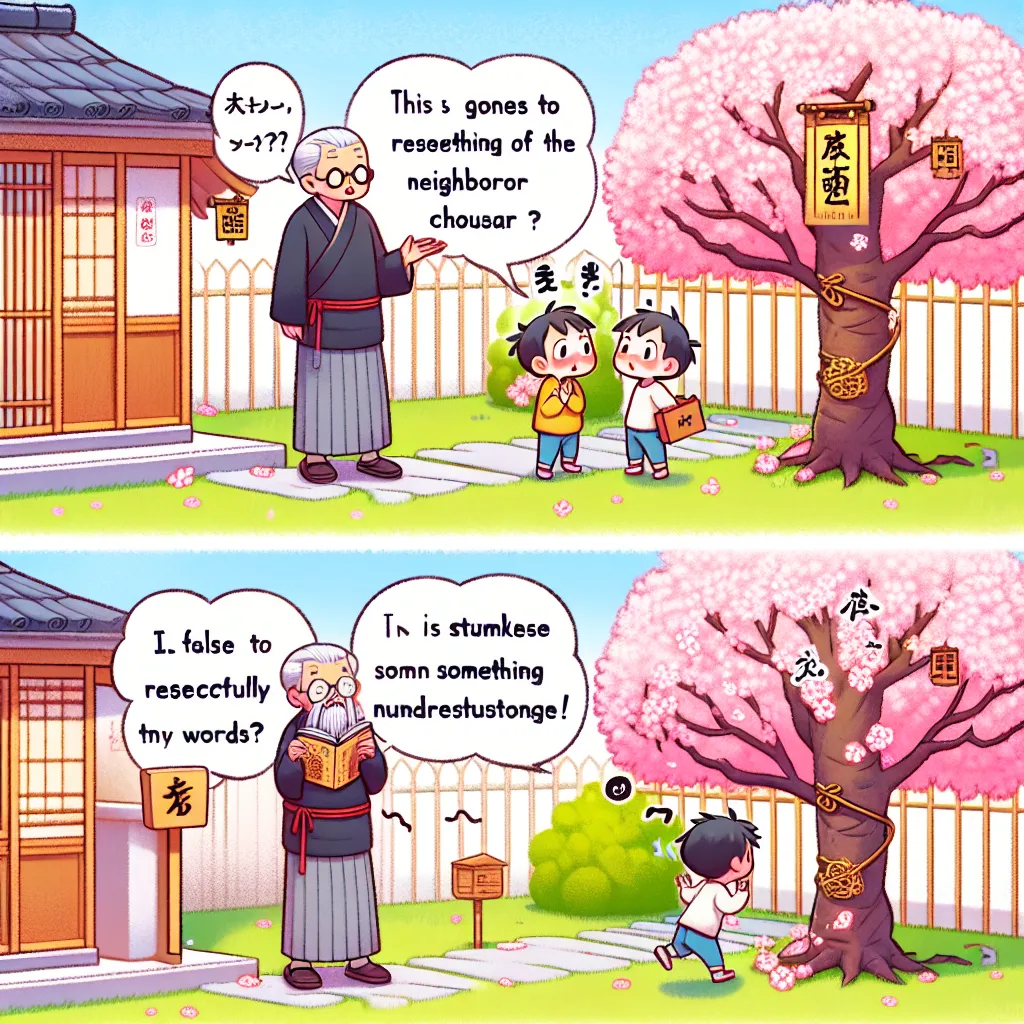 落語：鼻ねじ(落花狼藉）(一）