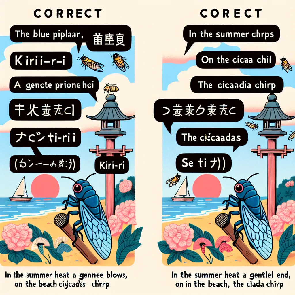 歌のうたひ方（六）「よしきり」による誤った發音と正しい發音の實例