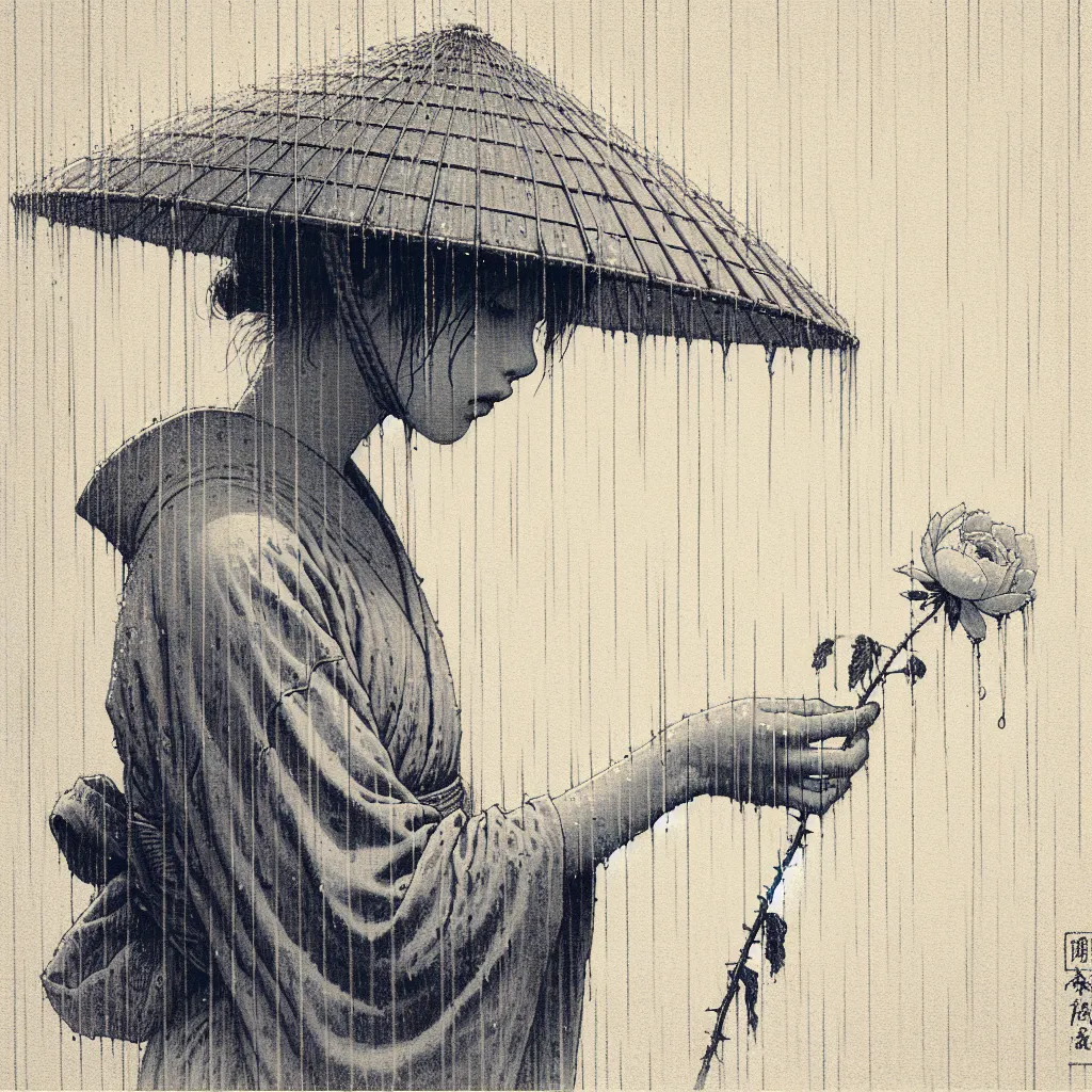 詩吟：題道灌借蓑・象山漫吟